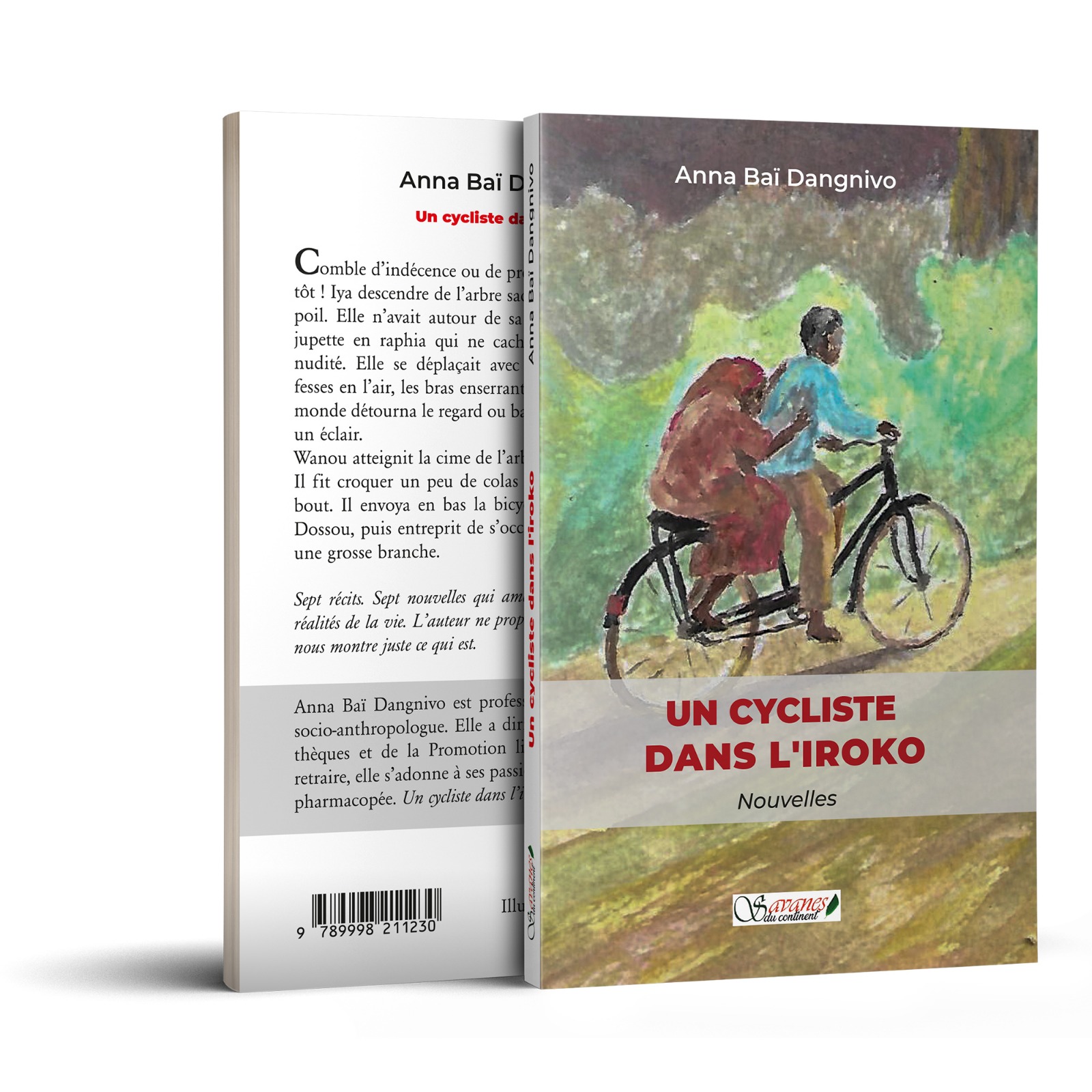 Un cycliste dans l'Iroko